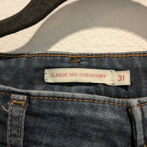 Vintage Skinny Levi Strauss - Classic Mid-Rise  31 - Picture 2 of 7